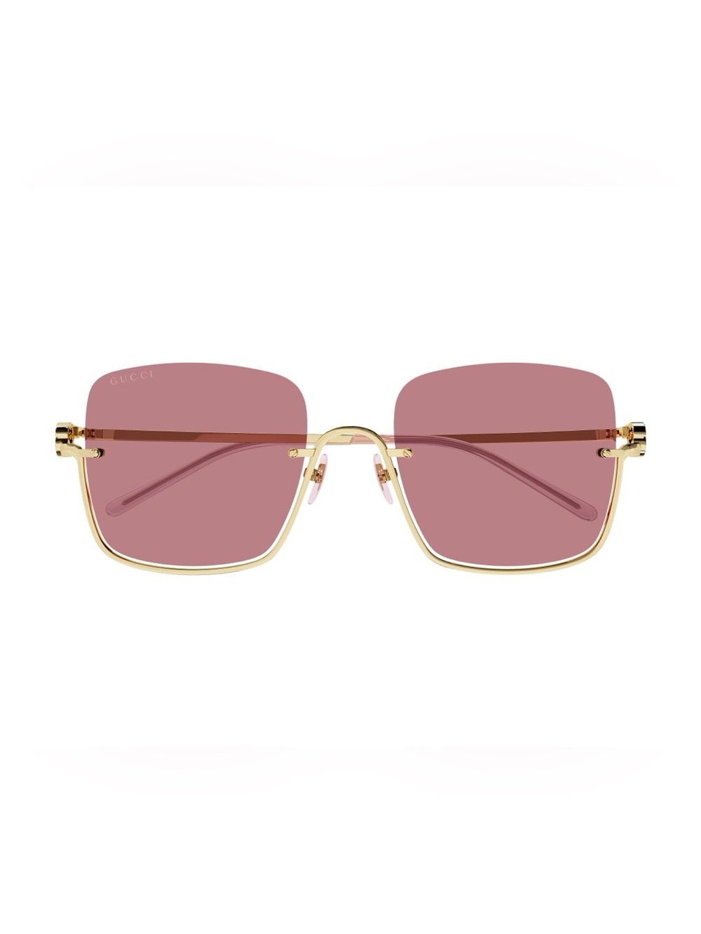 Gucci Gold and Pink Sunglasses GG1279S with case